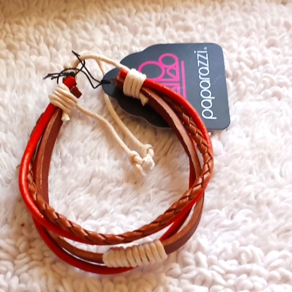 Trail Scout Orange Urban Pull Bracelet